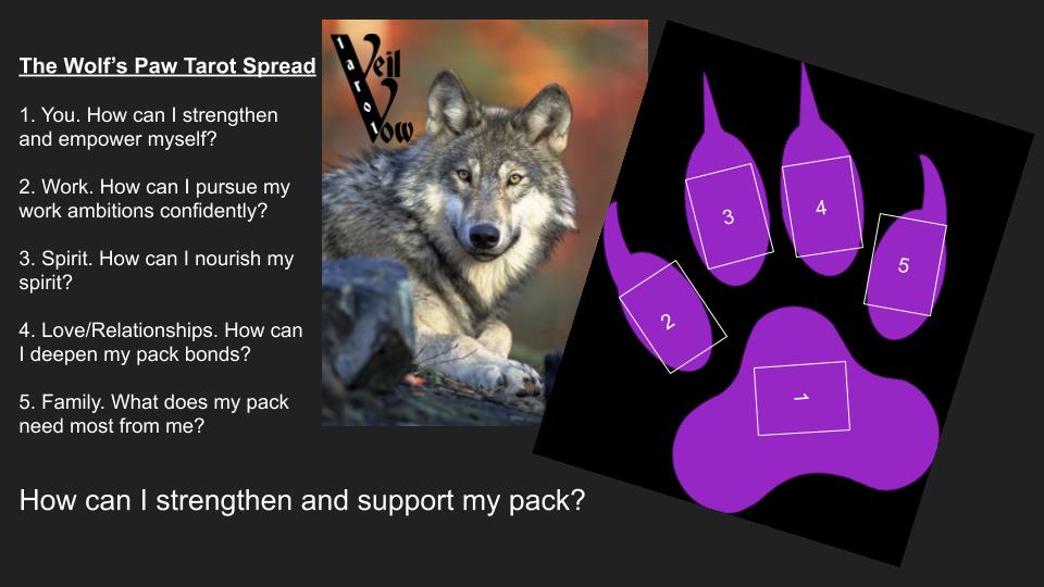 Wolf's Paw Tarot Spread